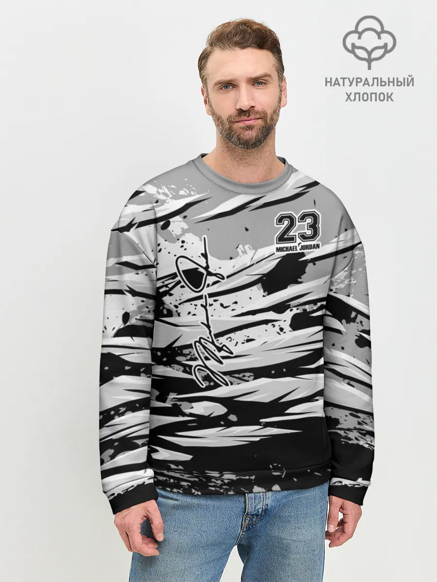 Мужской свитшот базовый / Michael Jordan 23