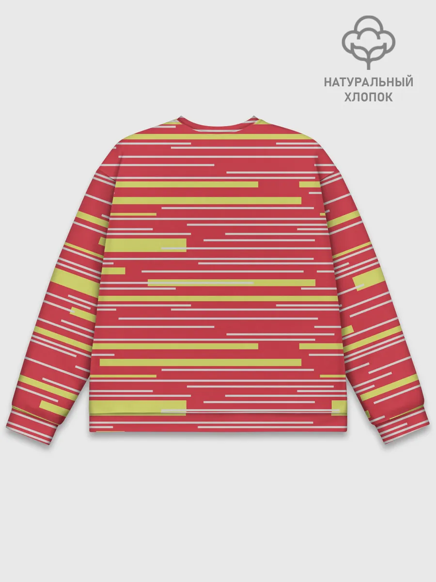 Мужской свитшот базовый / Логотип Юные титаны, вперед!