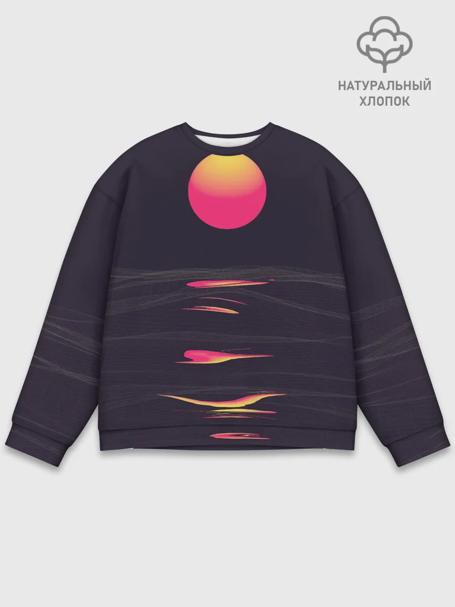 Мужской свитшот базовый / Абстракция