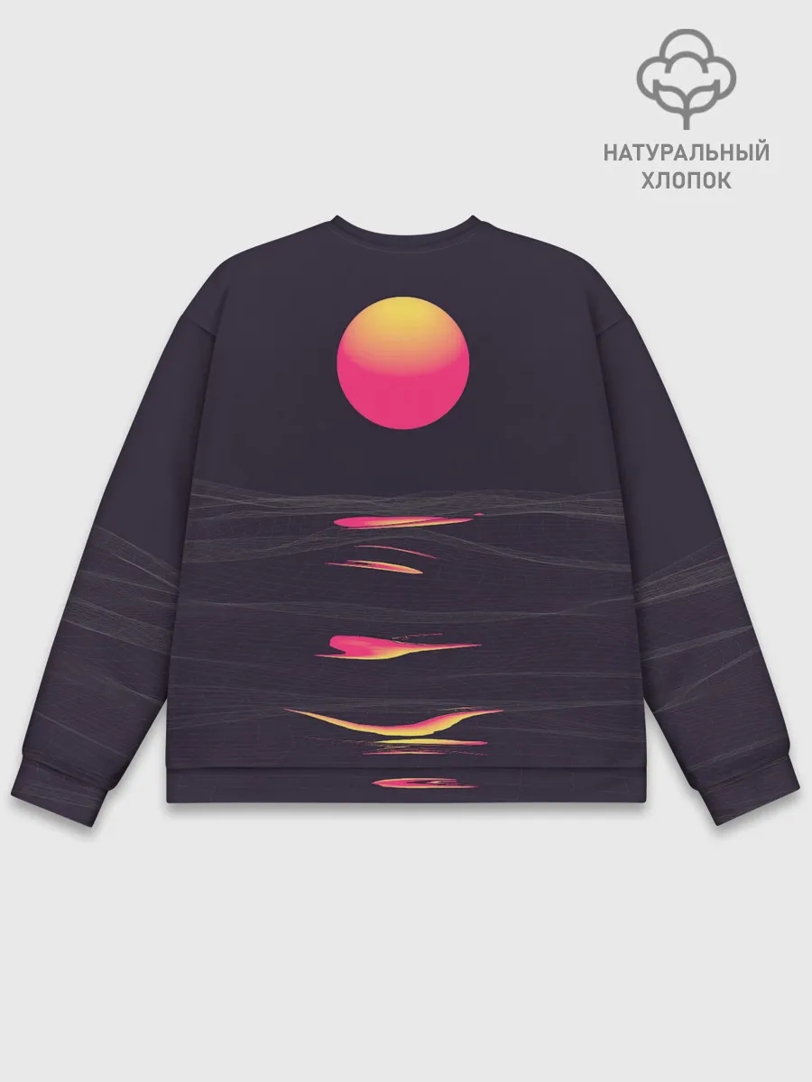 Мужской свитшот базовый / Абстракция