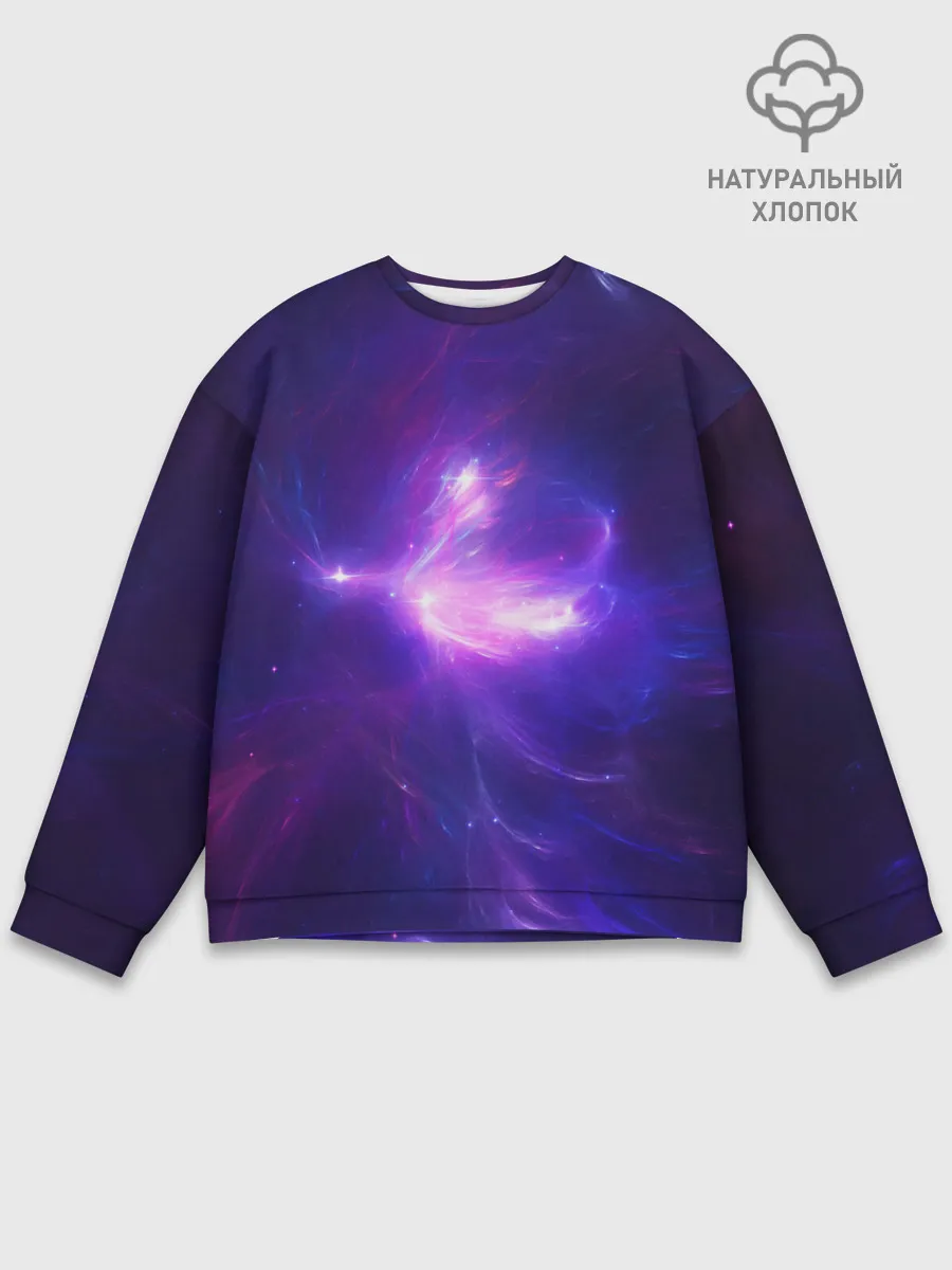 Мужской свитшот базовый / Абстракция