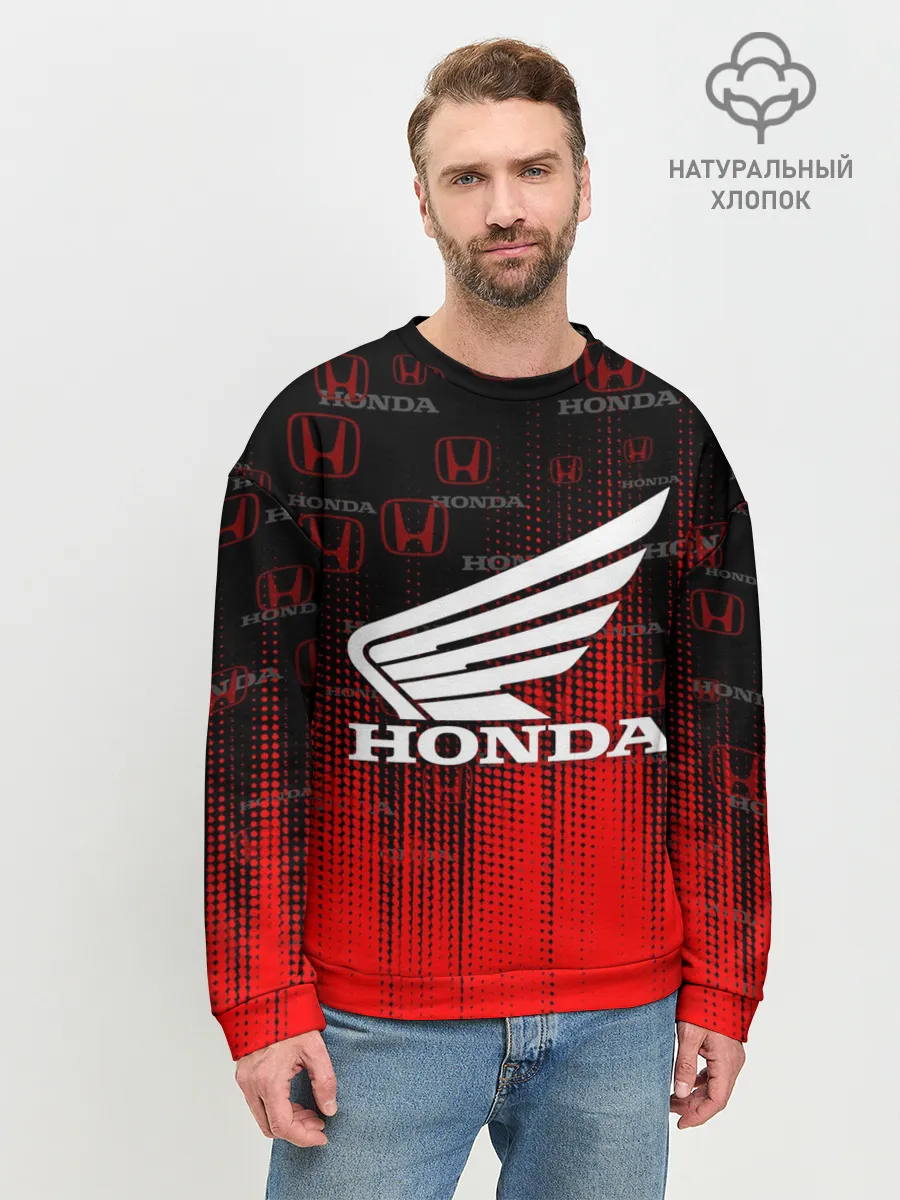 Мужской свитшот базовый / HONDA