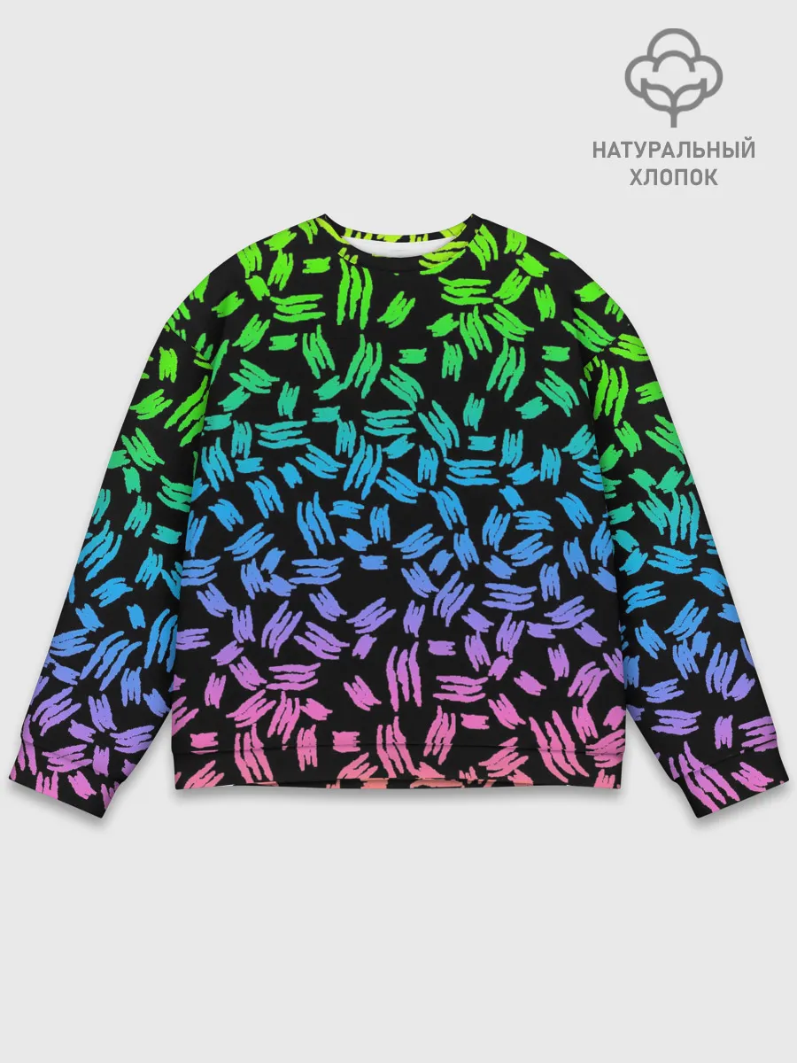 Мужской свитшот базовый / PATTERN MONSTER ENERGY