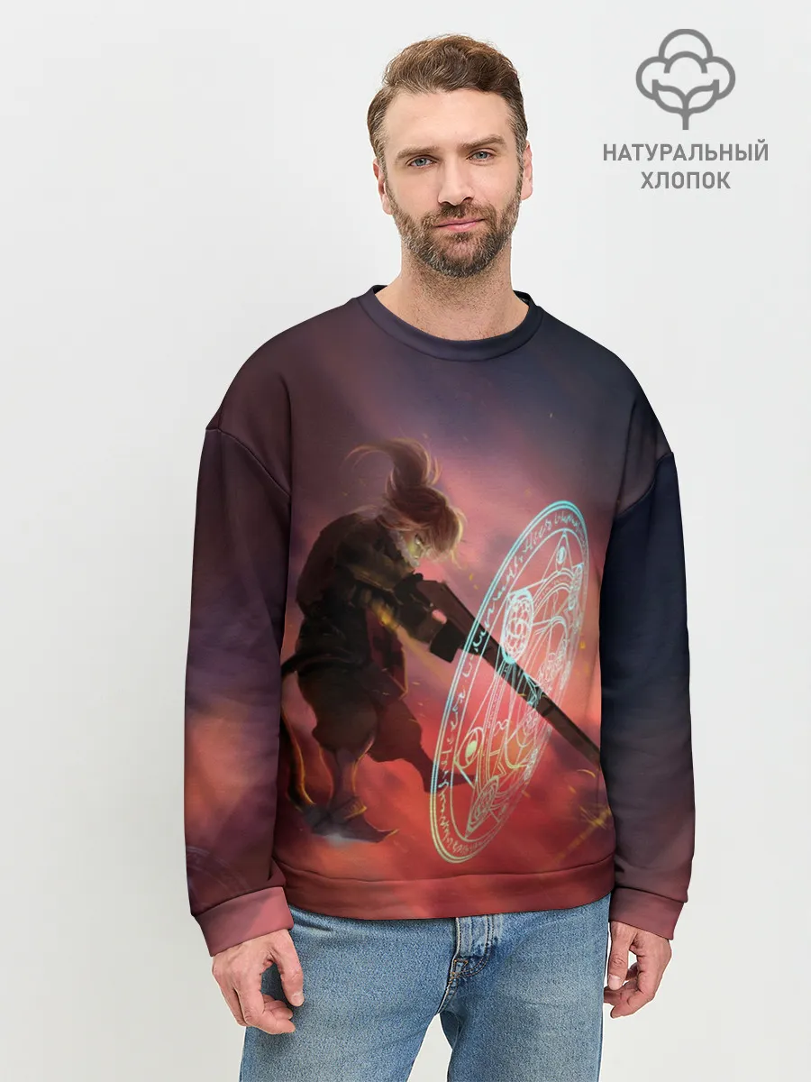 Мужской свитшот базовый / Удар Тани