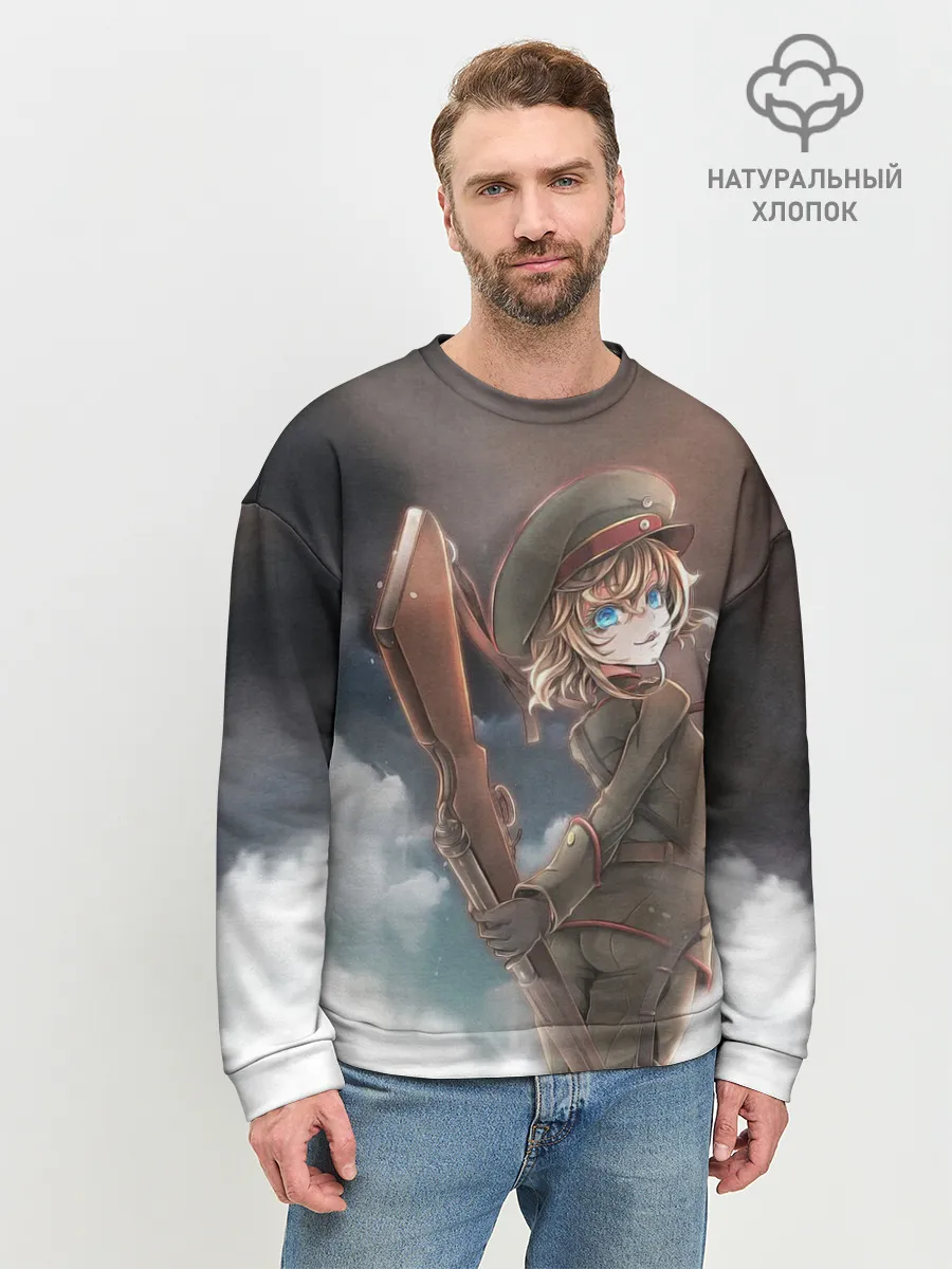 Мужской свитшот базовый / Хроника Тани
