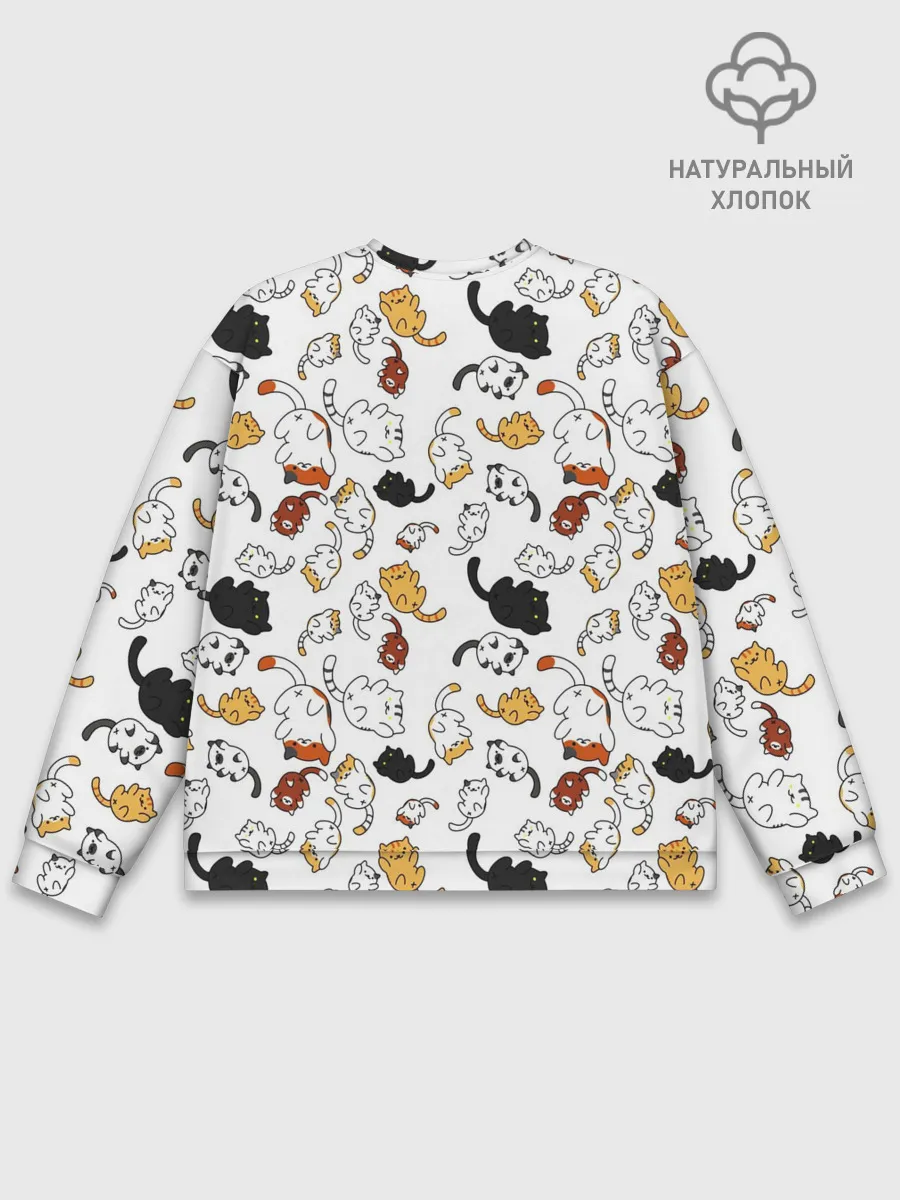 Мужской свитшот базовый / Котэ | Котята