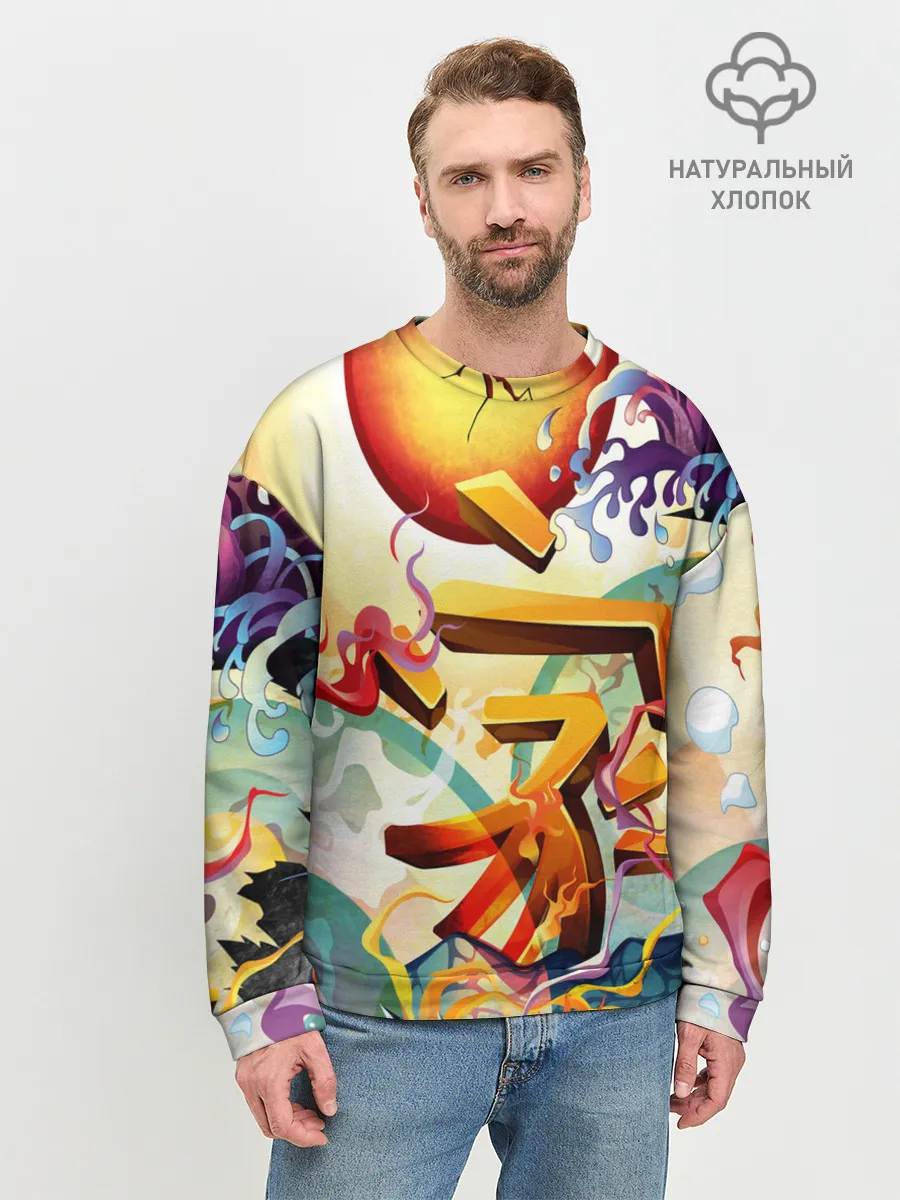 Мужской свитшот базовый / Dsquared tatoo