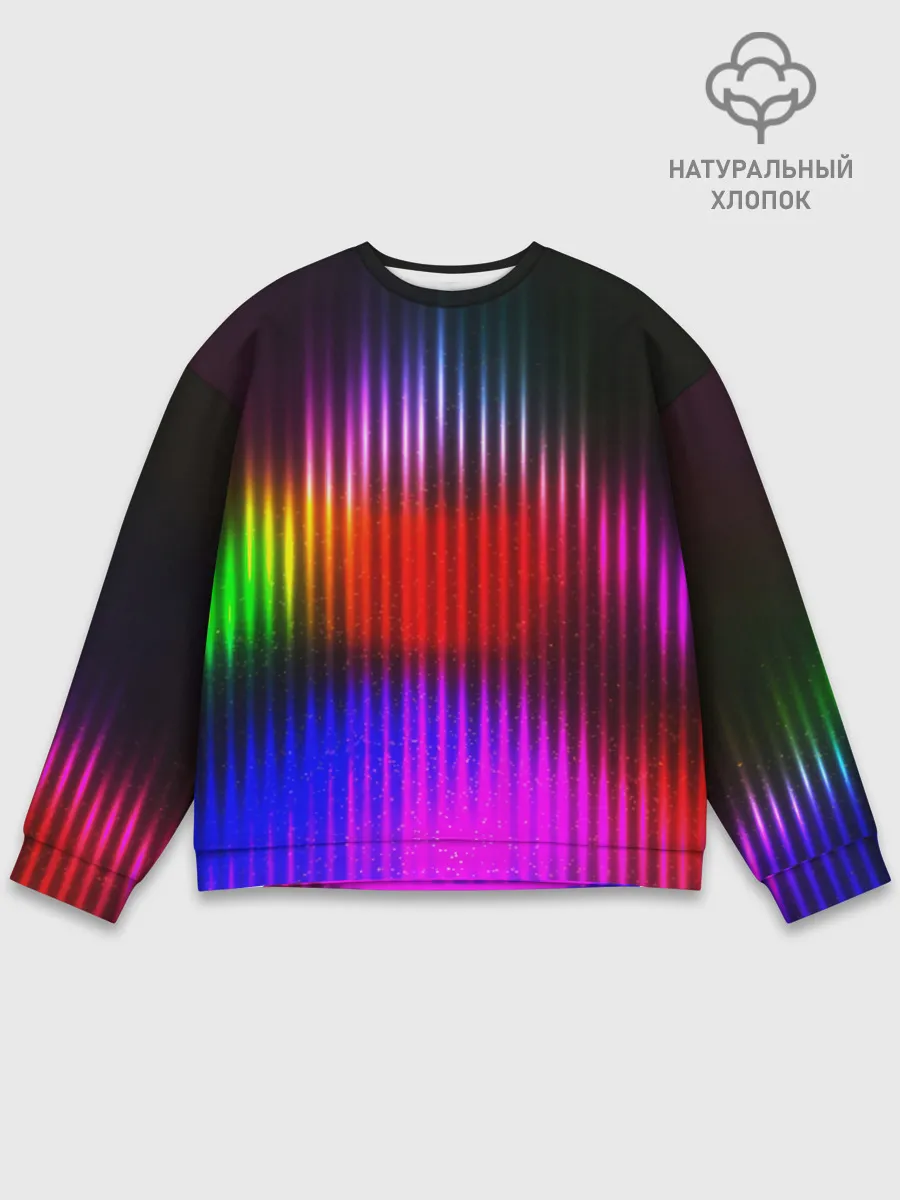 Мужской свитшот базовый / WAVES COLOR