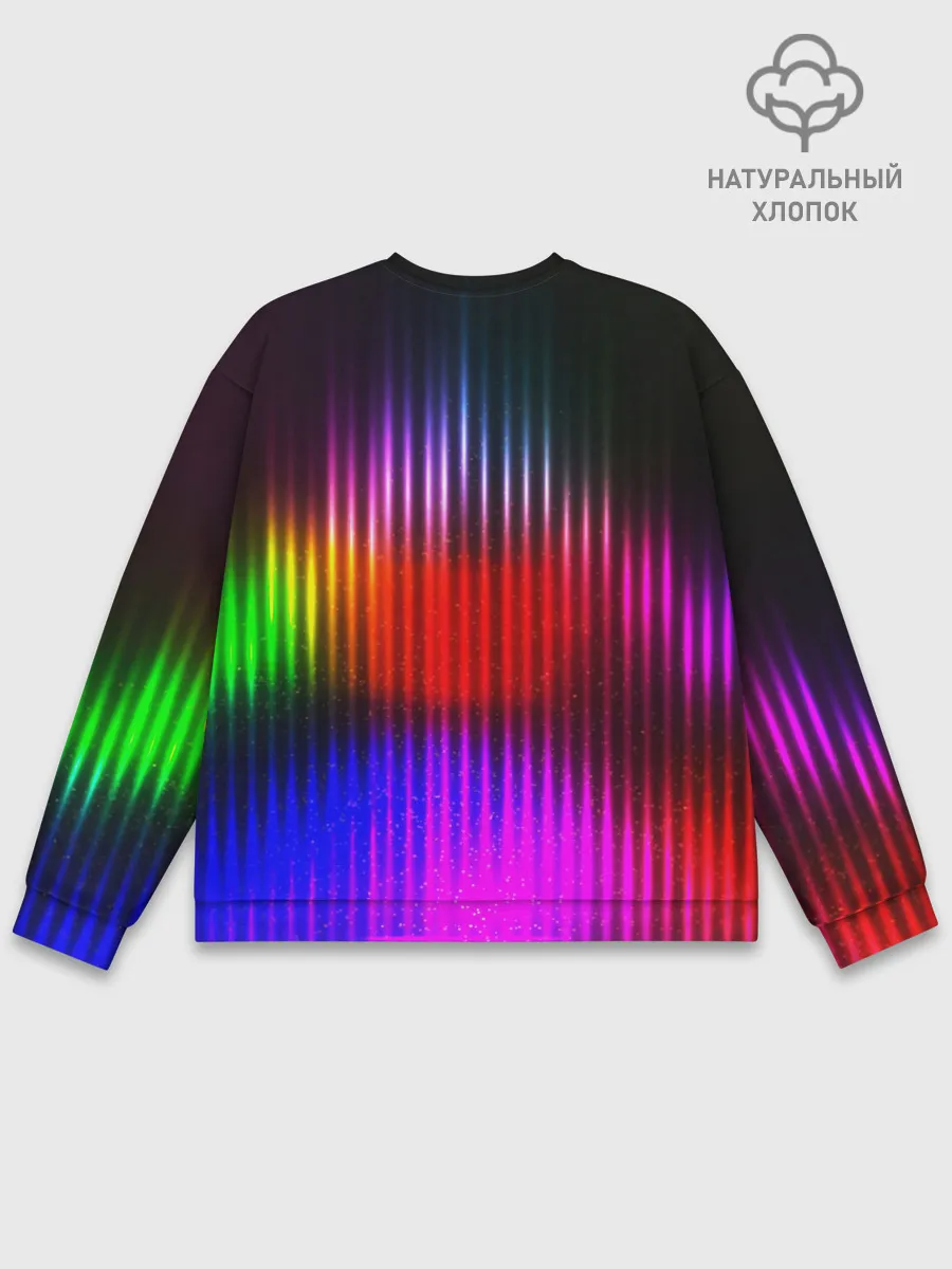 Мужской свитшот базовый / WAVES COLOR