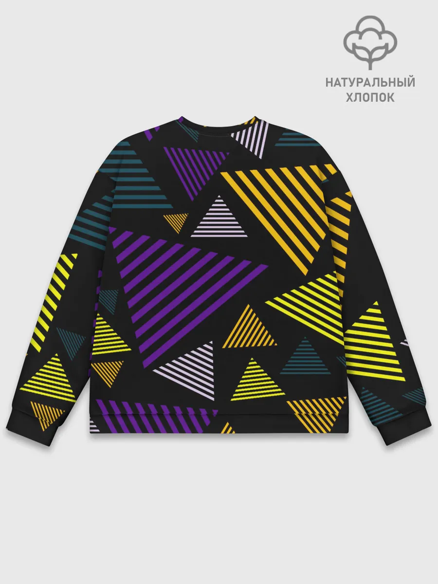 Мужской свитшот базовый / ГЕОМЕТРИЯ