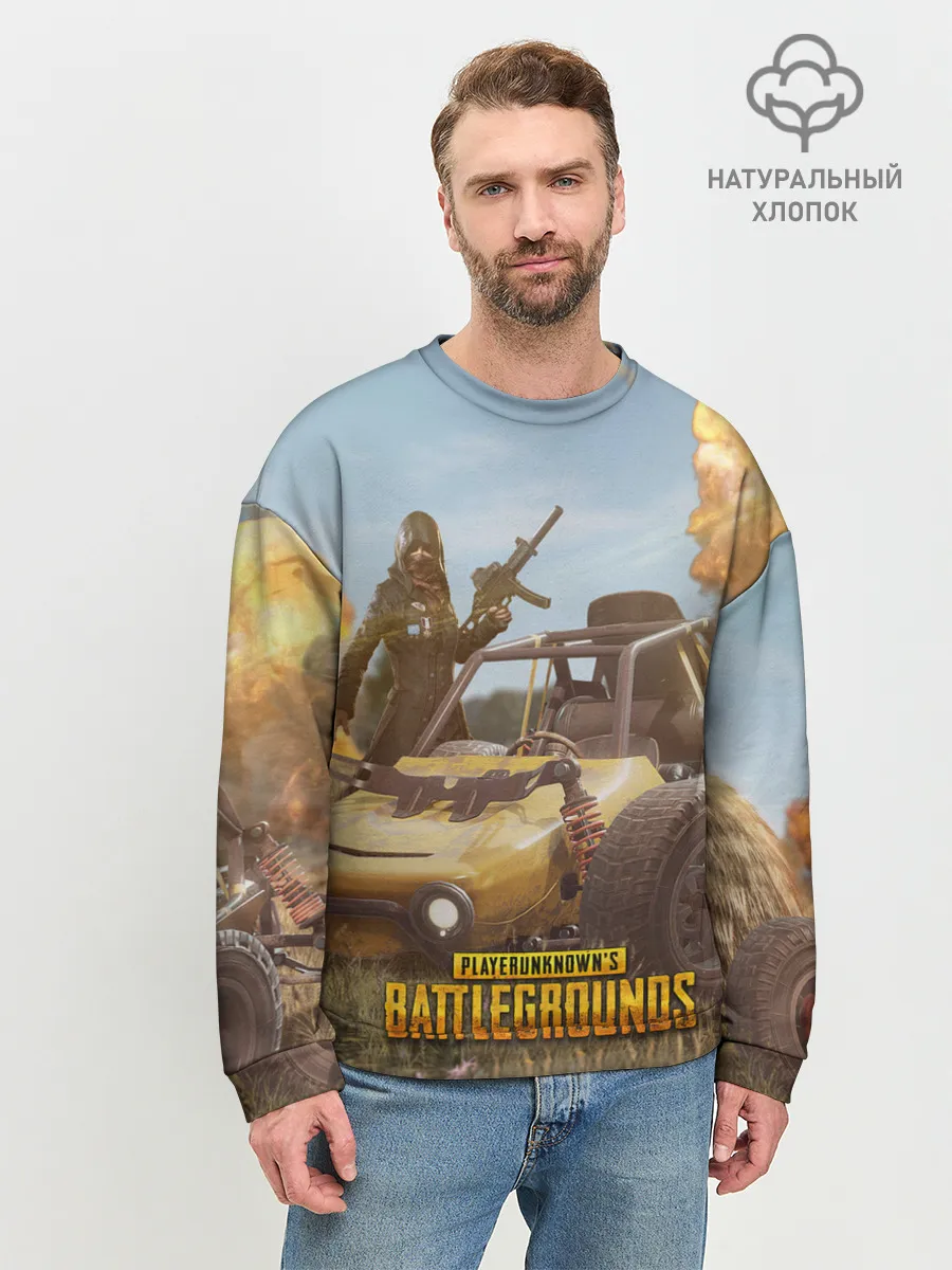 Мужской свитшот базовый / Pubg Mobile