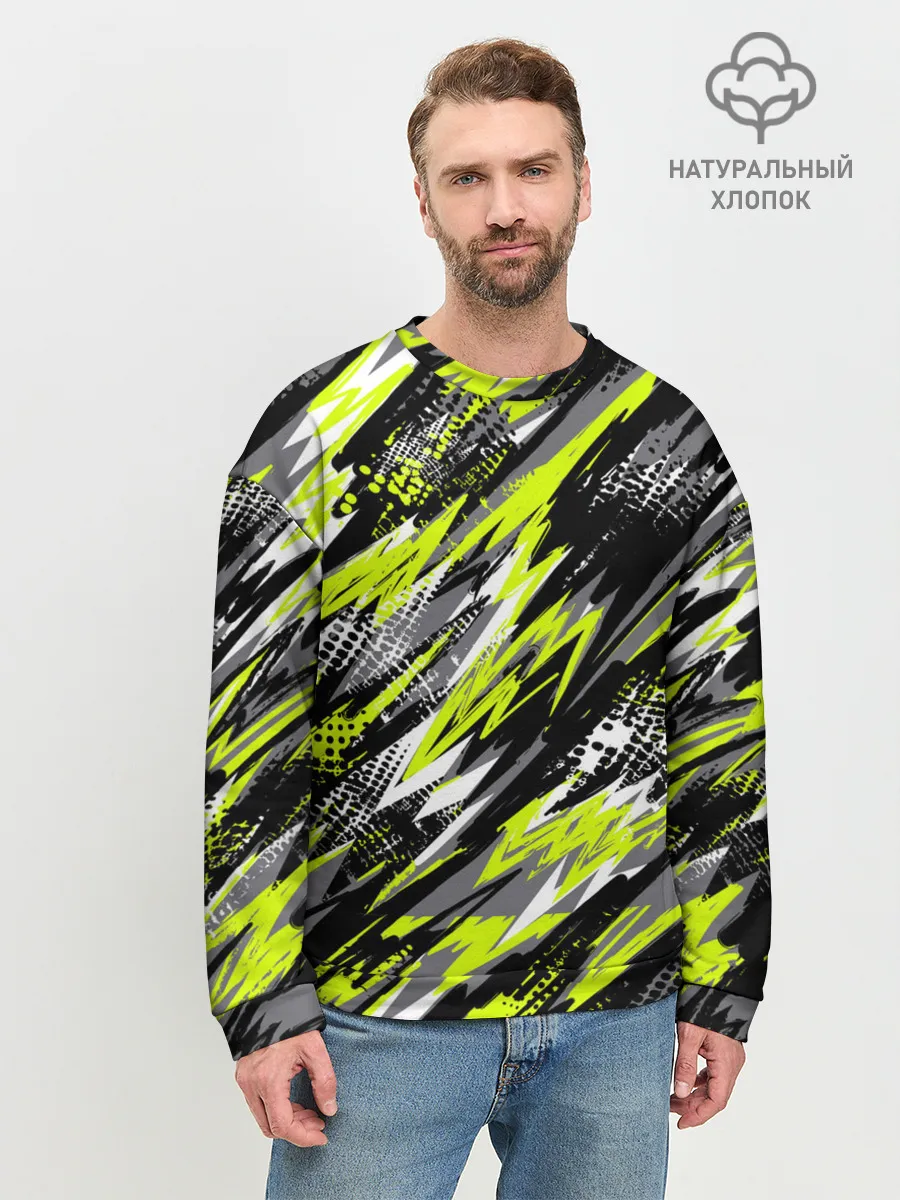 Мужской свитшот базовый / Спортивный стиль