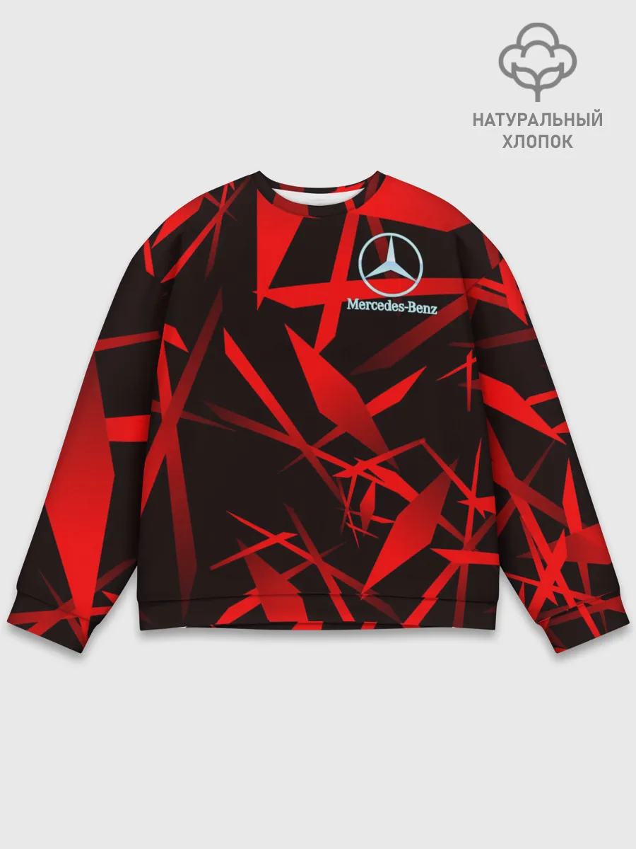 Мужской свитшот базовый / Mercedes-Benz
