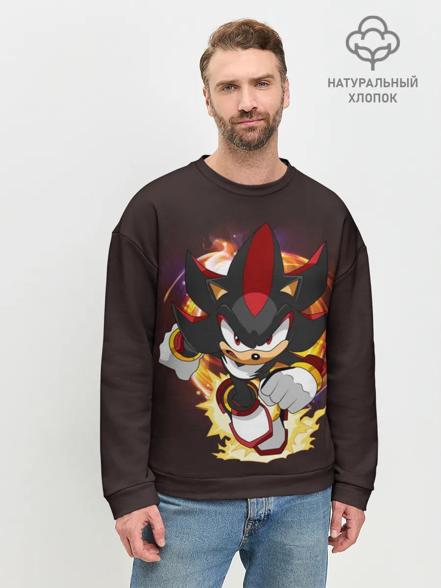 Мужской свитшот базовый / Sonic. Шедоу