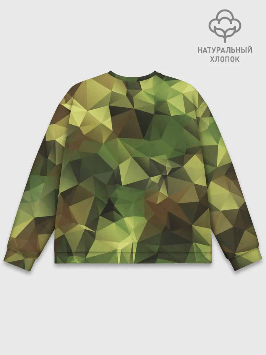 Мужской свитшот базовый / МИЛИТАРИ