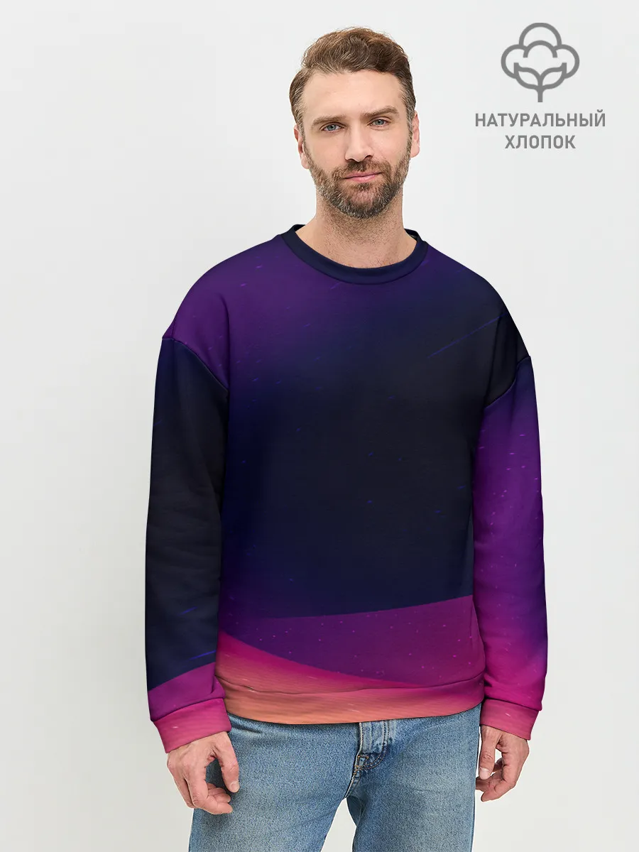 Мужской свитшот базовый / ABSTRACT