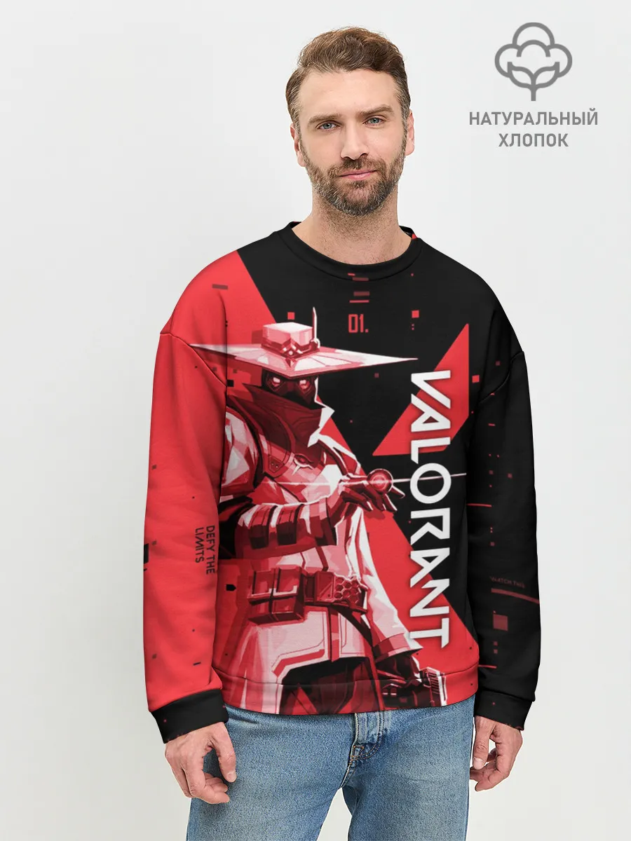 Мужской свитшот базовый / VALORANT