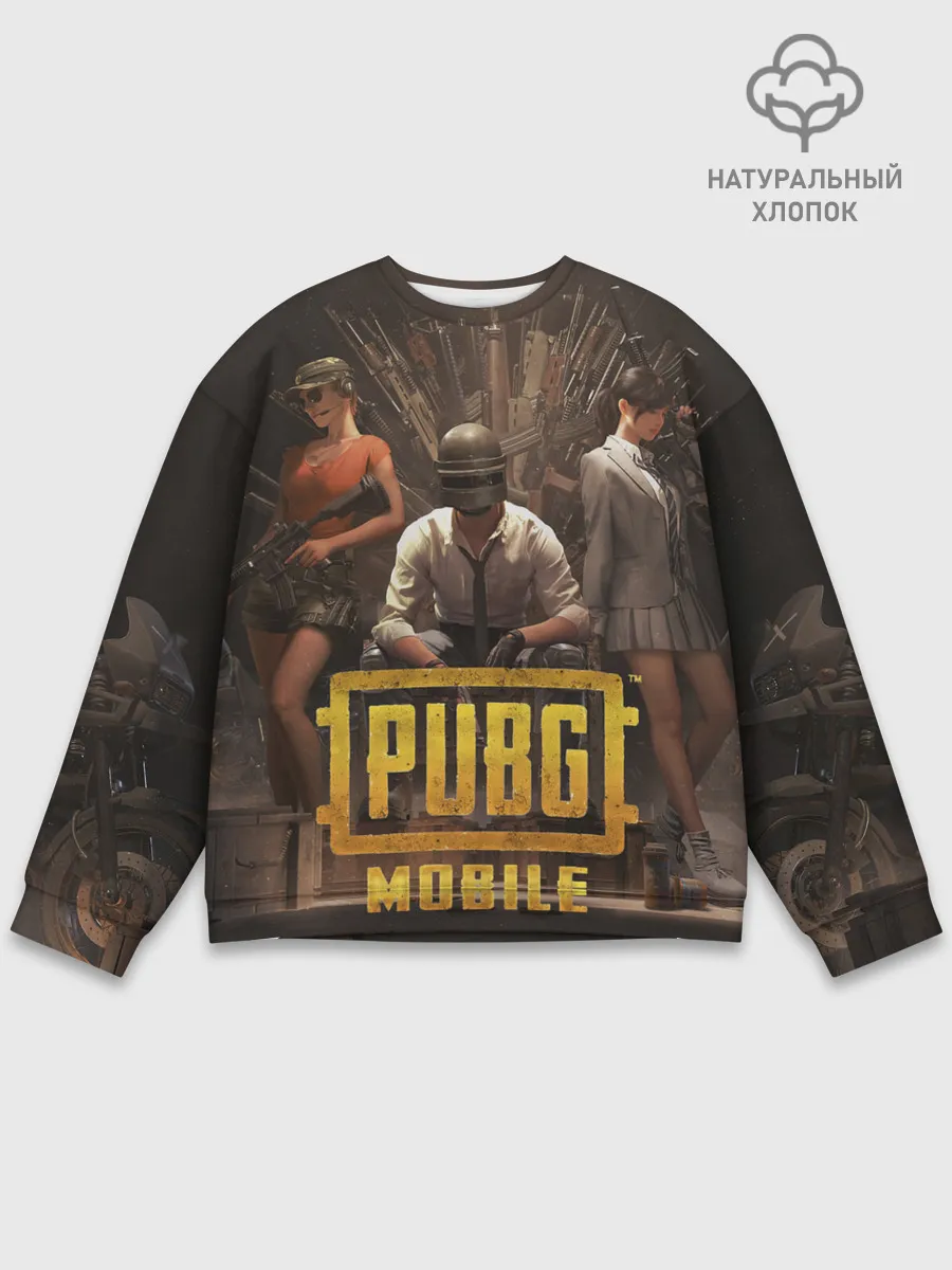 Мужской свитшот базовый / Pubg Mobile