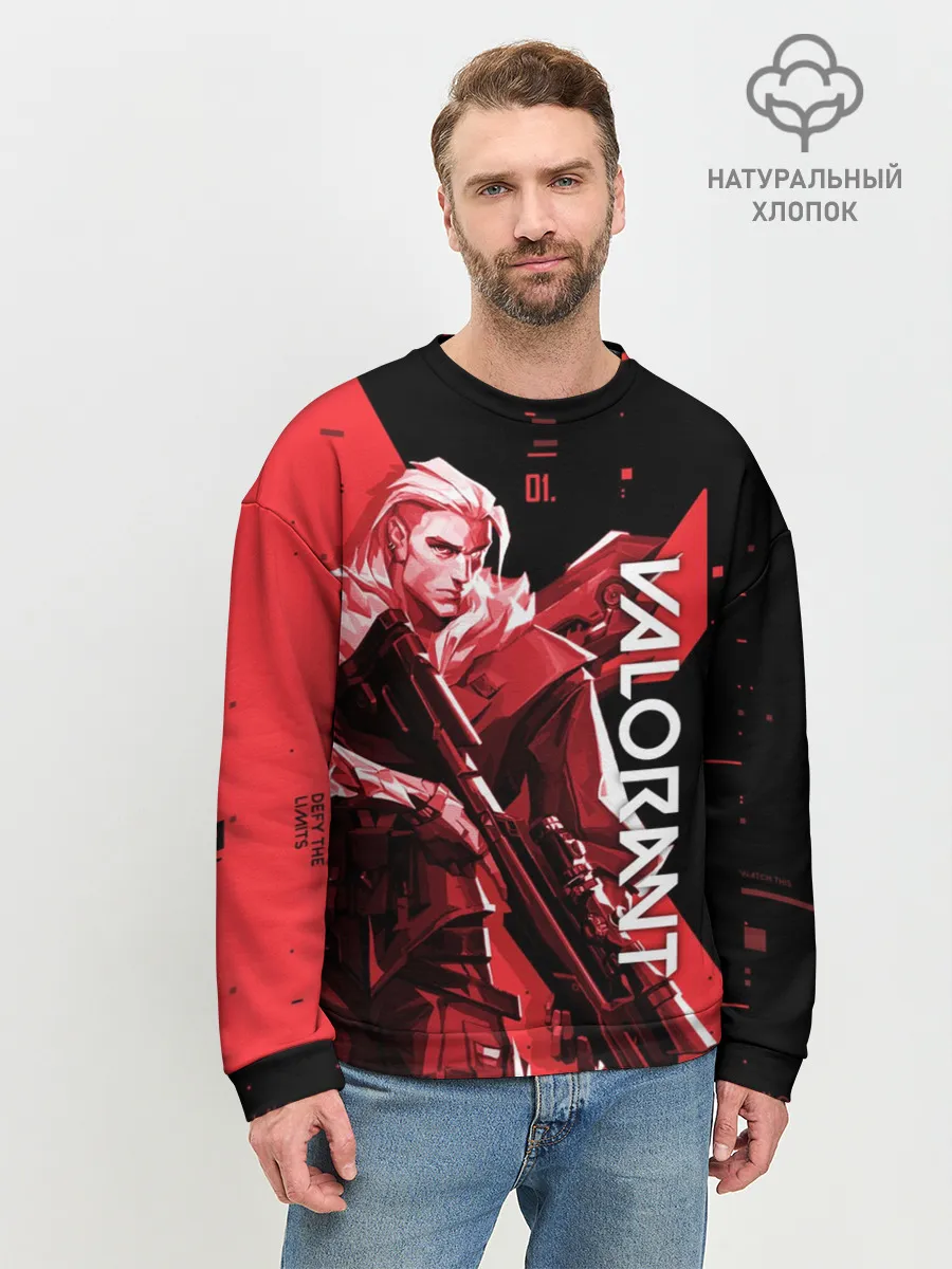 Мужской свитшот базовый / VALORANT