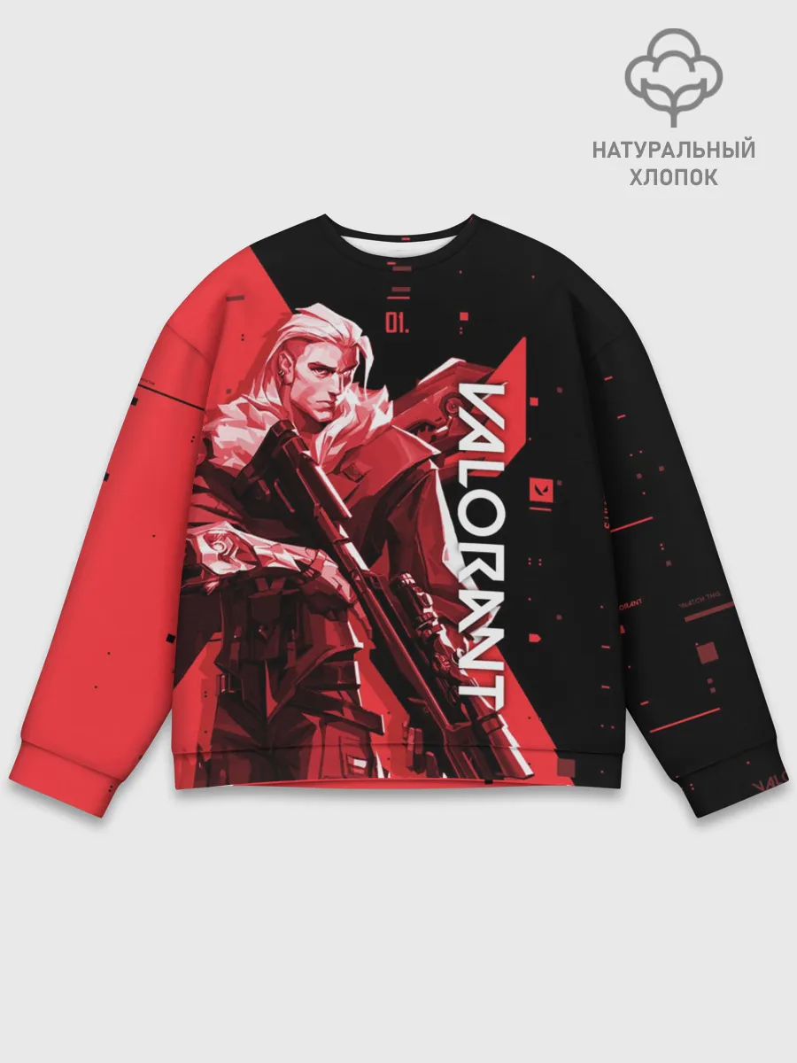 Мужской свитшот базовый / VALORANT