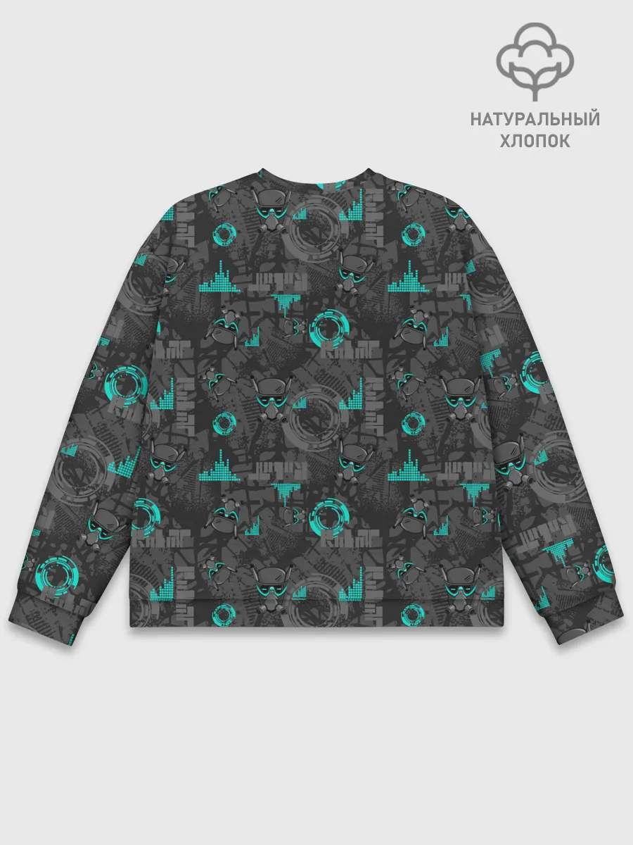 Мужской свитшот базовый / Cyber