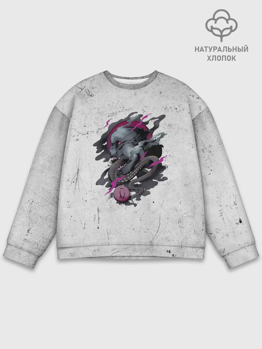 Мужской свитшот базовый / Гнев смертных грехов