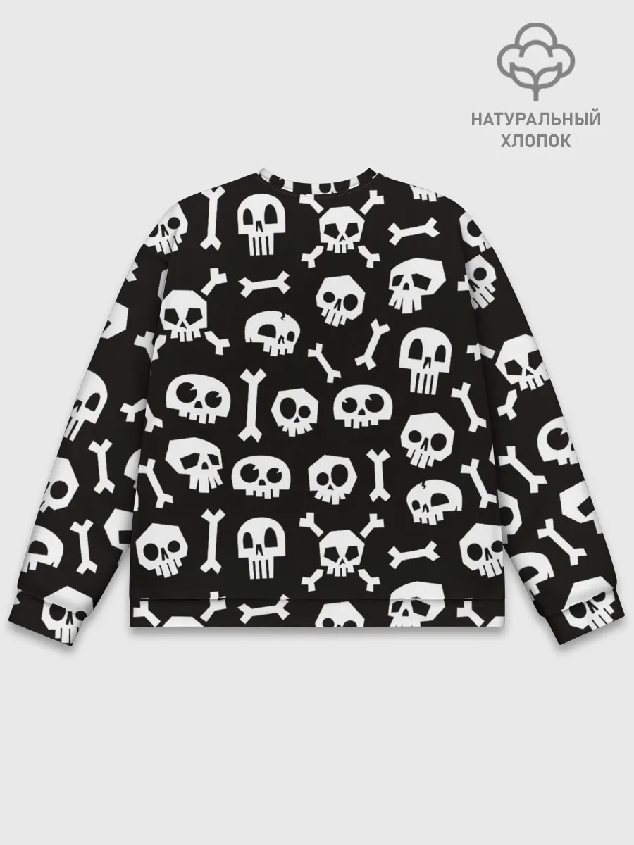 Мужской свитшот базовый / Черепушки