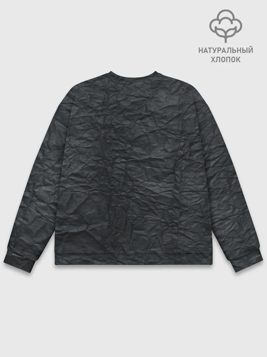 Мужской свитшот базовый / Черная Бумага