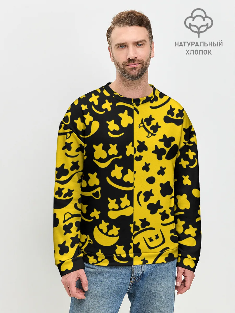 Мужской свитшот базовый / FORTNITE x MARSHMELLO