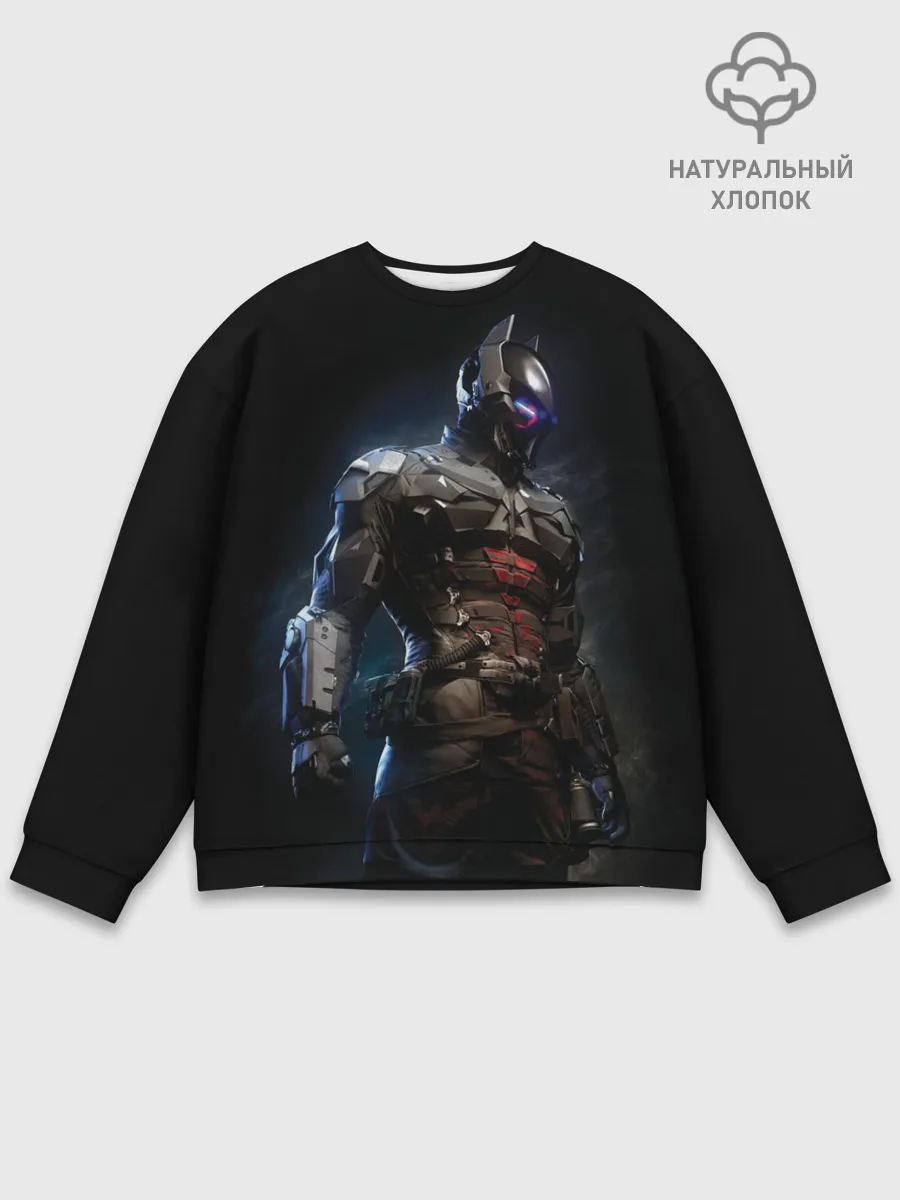 Мужской свитшот базовый / Batman: Arkham Knight