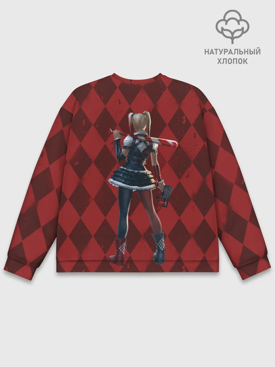 Мужской свитшот базовый / Harley Quinn