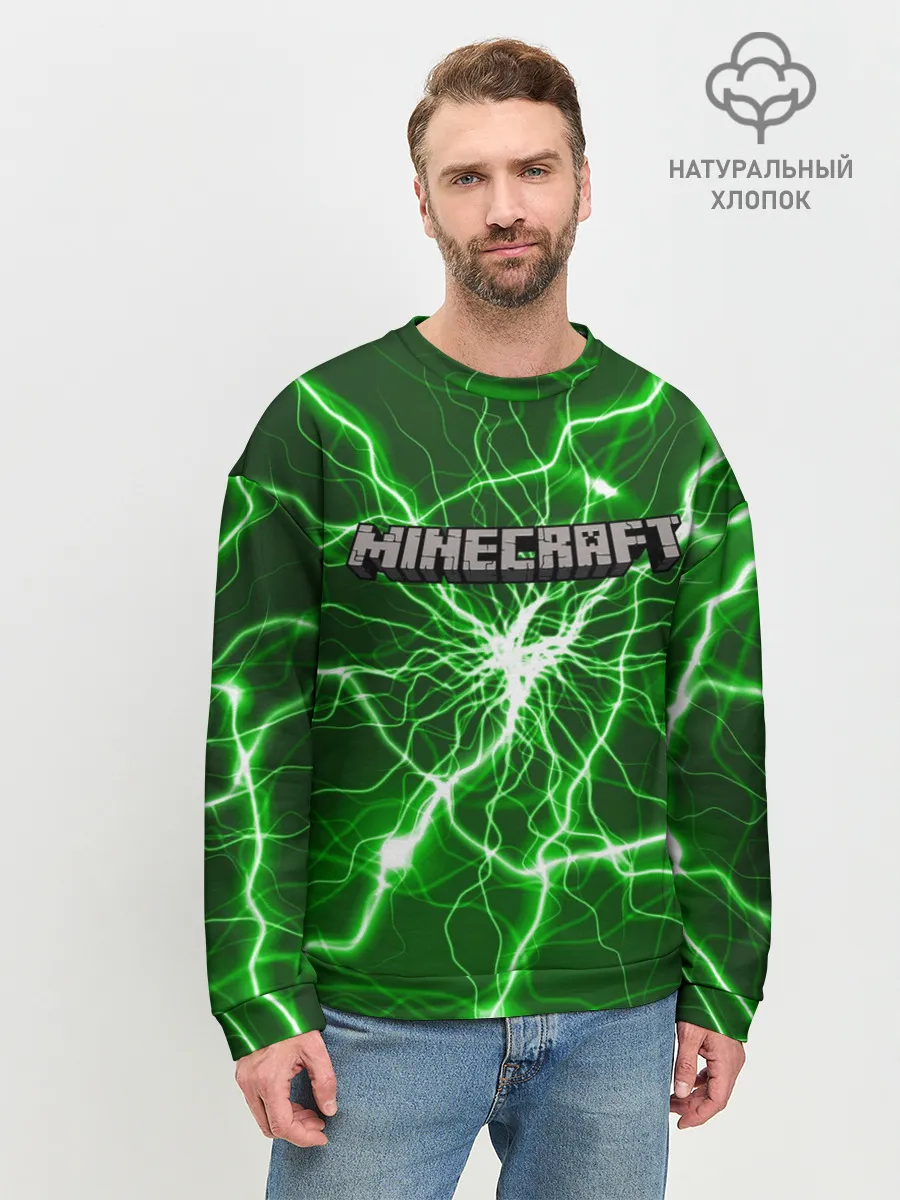 Мужской свитшот базовый / MINECRAFT