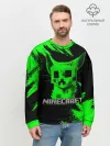 Мужской свитшот базовый / MINECRAFT CREEPER CAT
