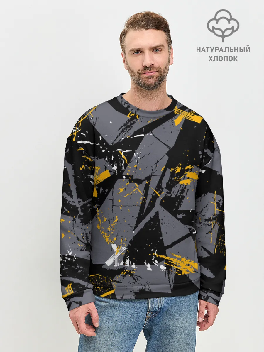 Мужской свитшот базовый / Спортивный стиль