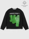 Мужской свитшот базовый / MINECRAFT CREEPER