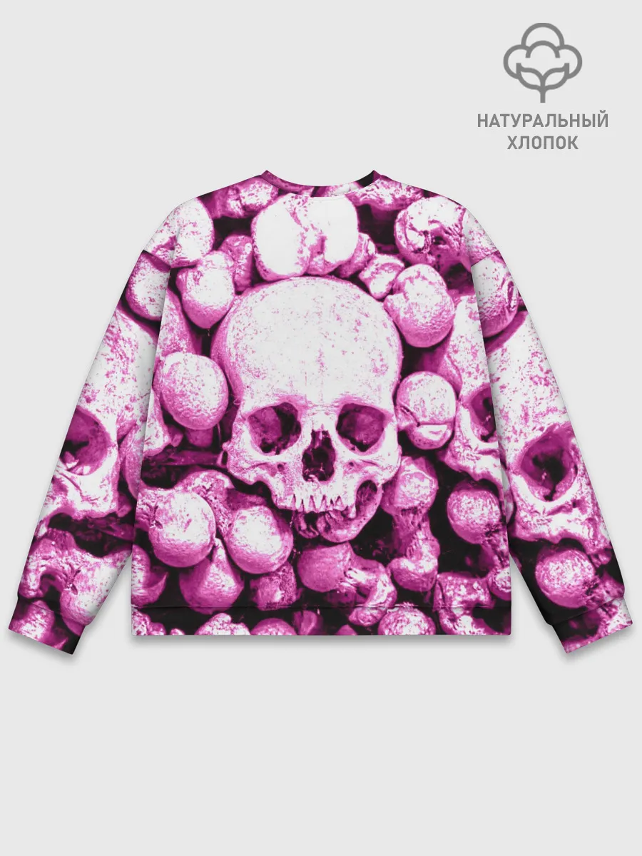 Мужской свитшот базовый / череп