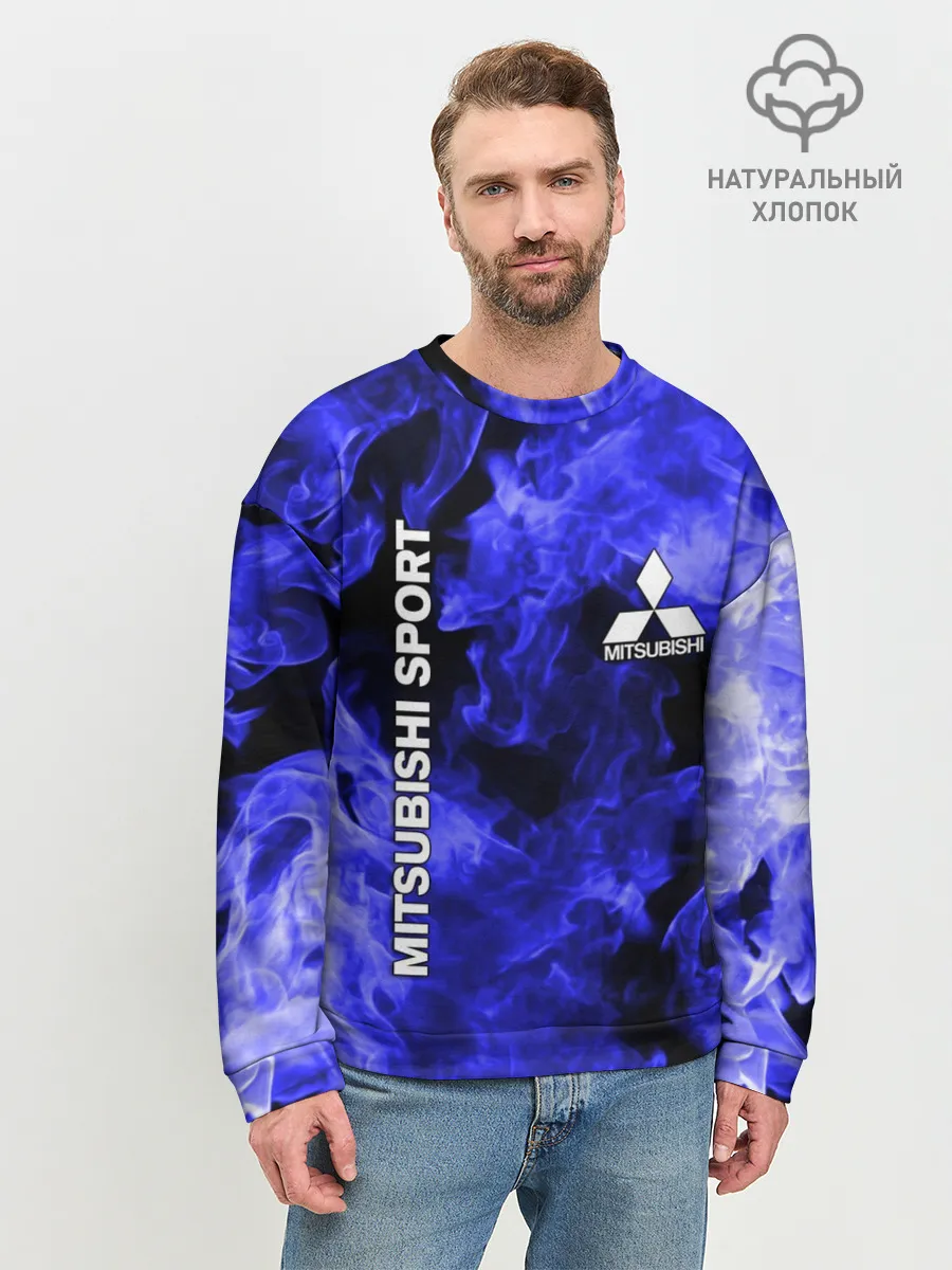 Мужской свитшот базовый / MITSUBISHI