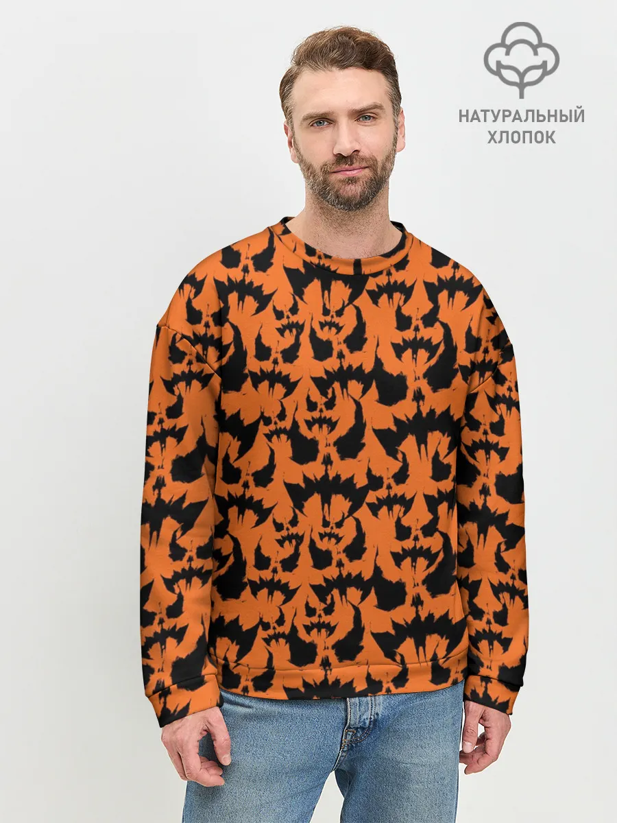Мужской свитшот базовый / Scarecrow pattern