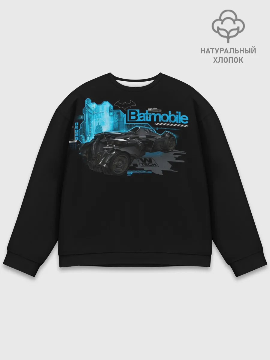 Мужской свитшот базовый / Batmobile