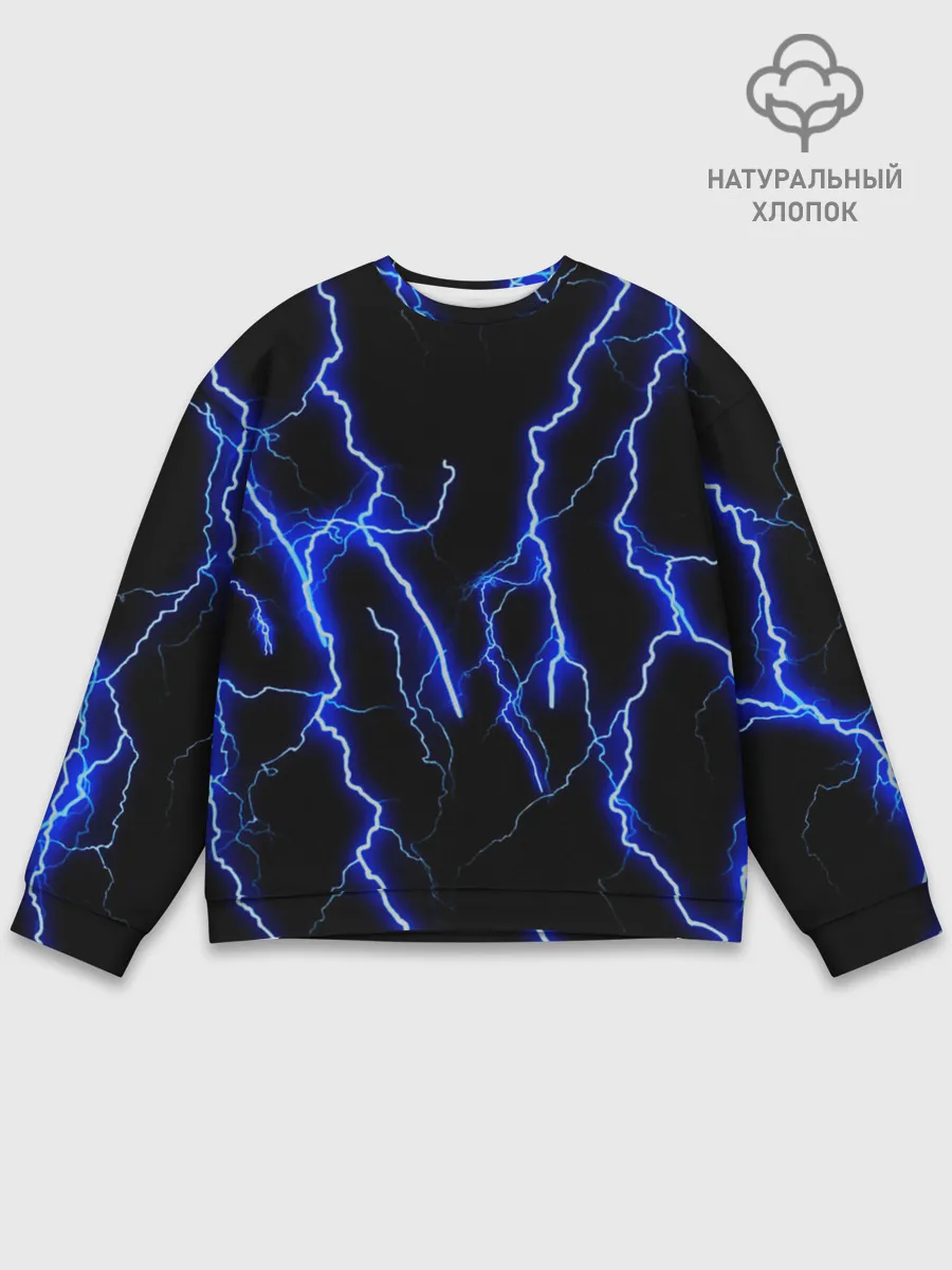 Мужской свитшот базовый / МОЛНИИ