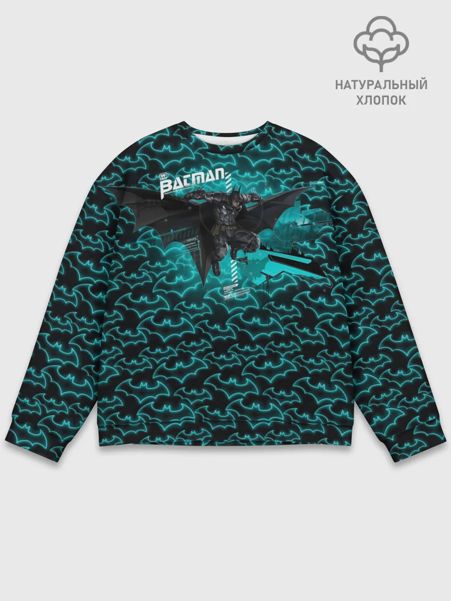 Мужской свитшот базовый / Batman: Arkham Knight