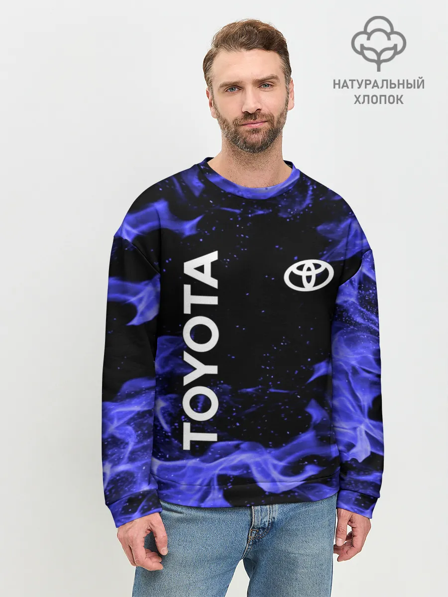 Мужской свитшот базовый / TOYOTA