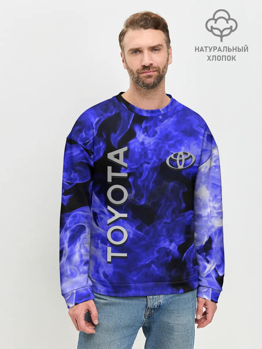 Мужской свитшот базовый / TOYOTA