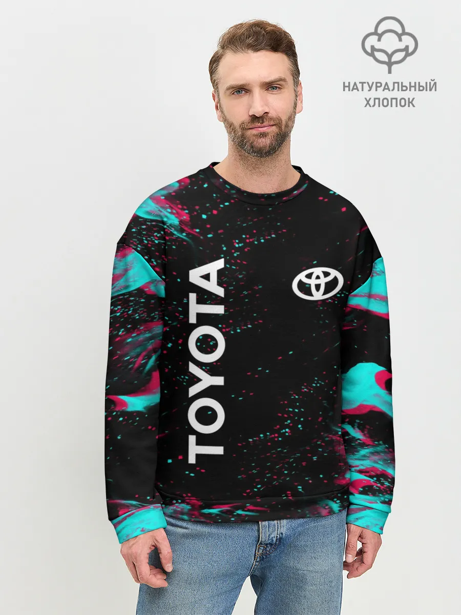 Мужской свитшот базовый / TOYOTA
