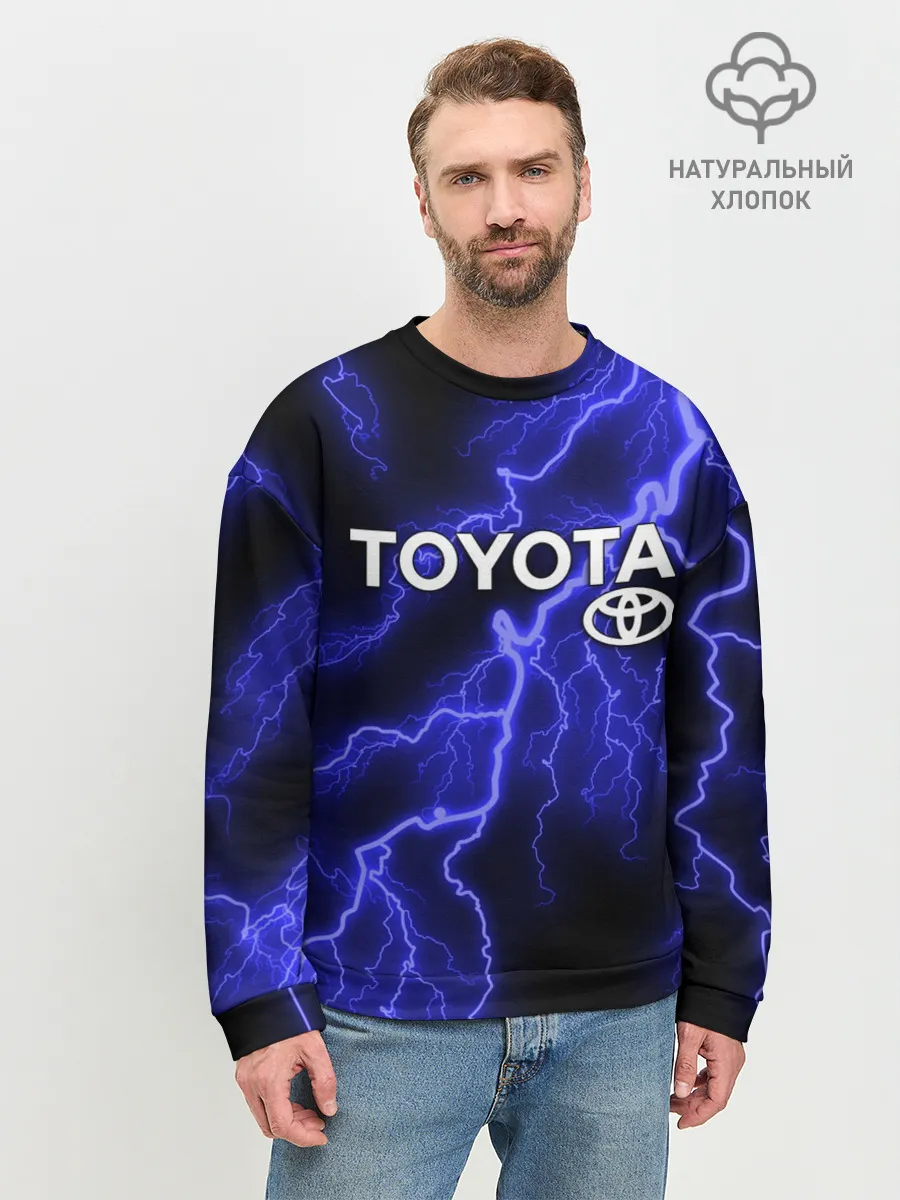 Мужской свитшот базовый / TOYOTA