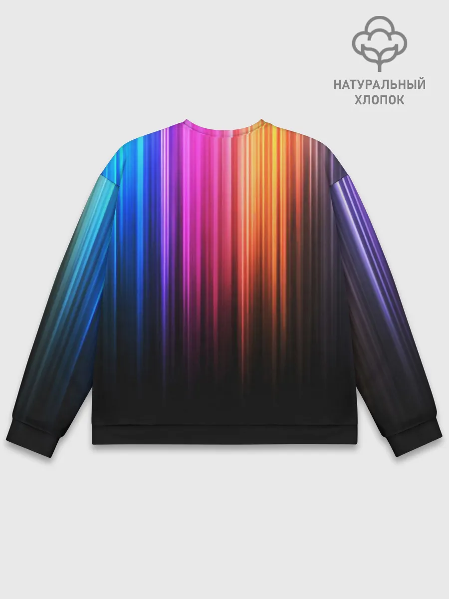 Мужской свитшот базовый / НЕОНОВЫЙ ЦВЕТ