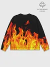Мужской свитшот базовый / ОГНЕННЫЙ