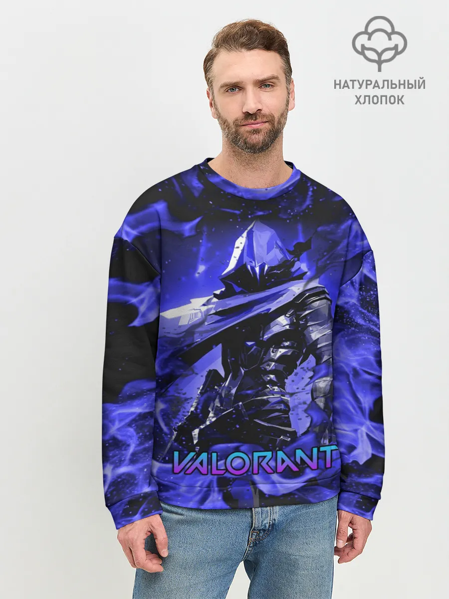Мужской свитшот базовый / VALORANT OMEN