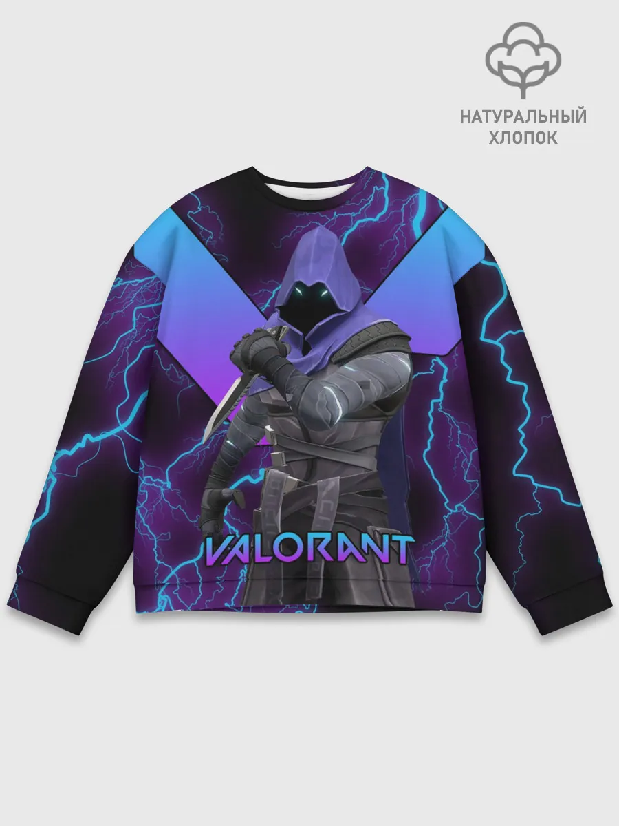 Мужской свитшот базовый / VALORANT OMEN