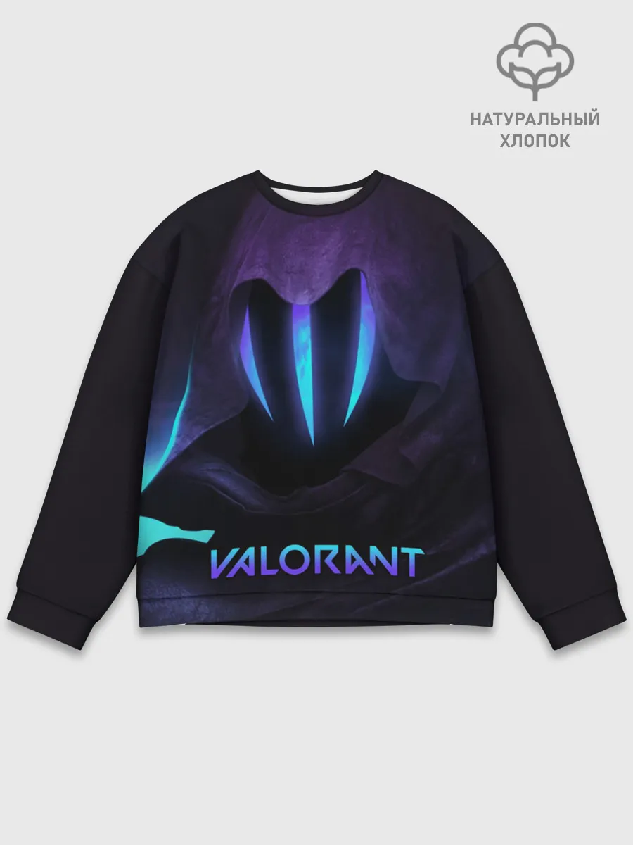 Мужской свитшот базовый / VALORANT OMEN